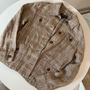 Jones New York Plaid Shacket